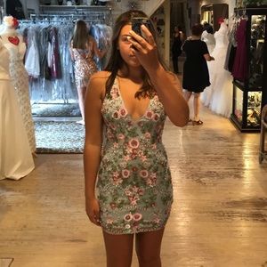 Designer homecoming dress